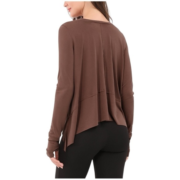 3 for $20 Sale – Mix & Match | Bundle Any 3 Ododios Yoga Shirt Dark Brown Large - Picture 6 of 9